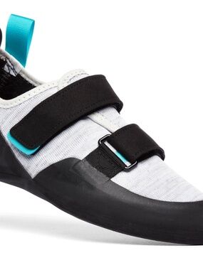 Black Diamond White & Teal Climbing Shoes